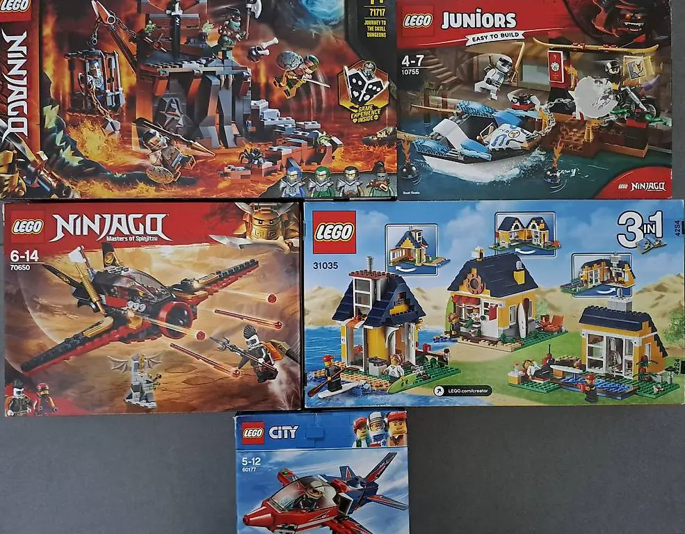 Lego Ninjago, Junior, Creator and City komplett