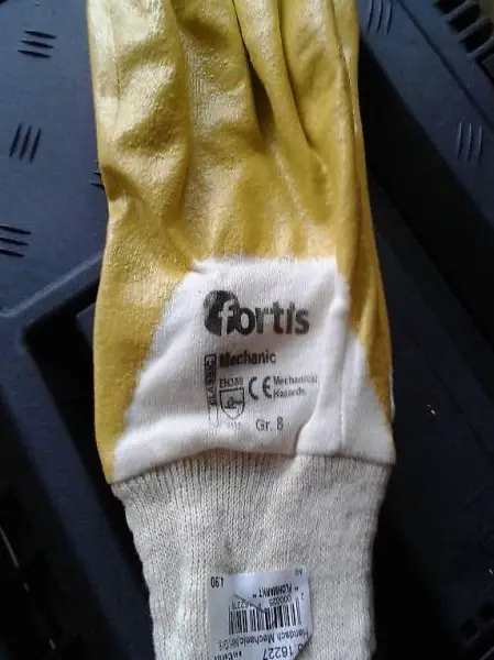 guanti da lavoro Fortis nr8