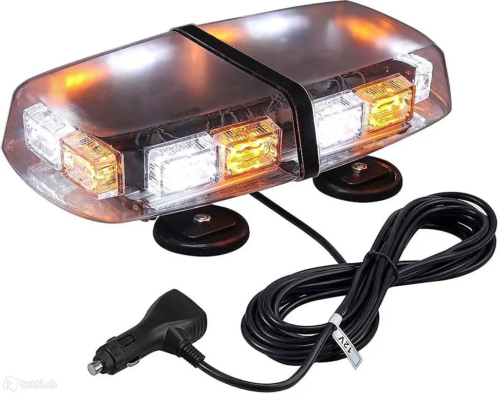  36 LEDs Warnleuchte, 12/24V Notfall Warnblitzlicht