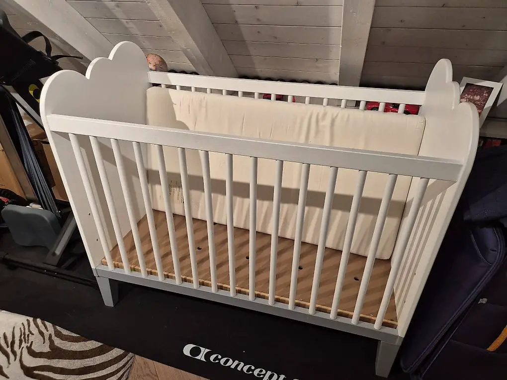 Babybett 60x120 + Allnatura Matratze