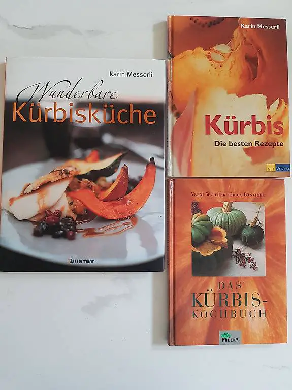 Kürbis - 3 Bücher