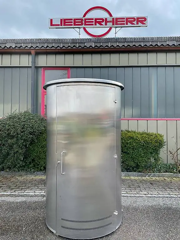 Rundkabine - Edelstahl