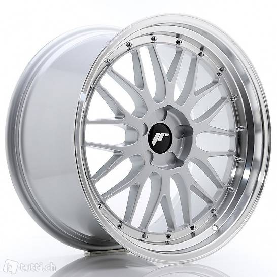  1Satz Japan Racing JR23 20" Zoll Lk.5x112 Hyper Silver