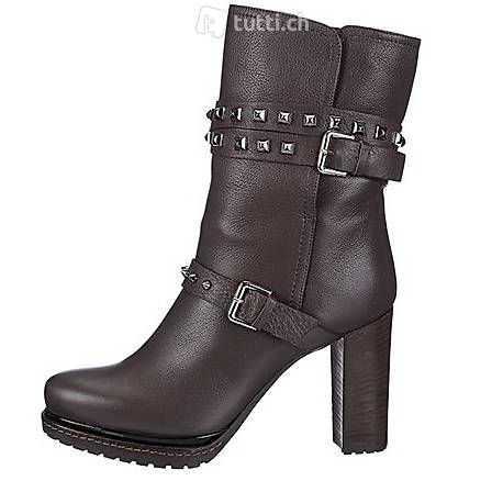 Laurél Stiefeletten Kalbsleder Kurzschaft Stiefel NEU