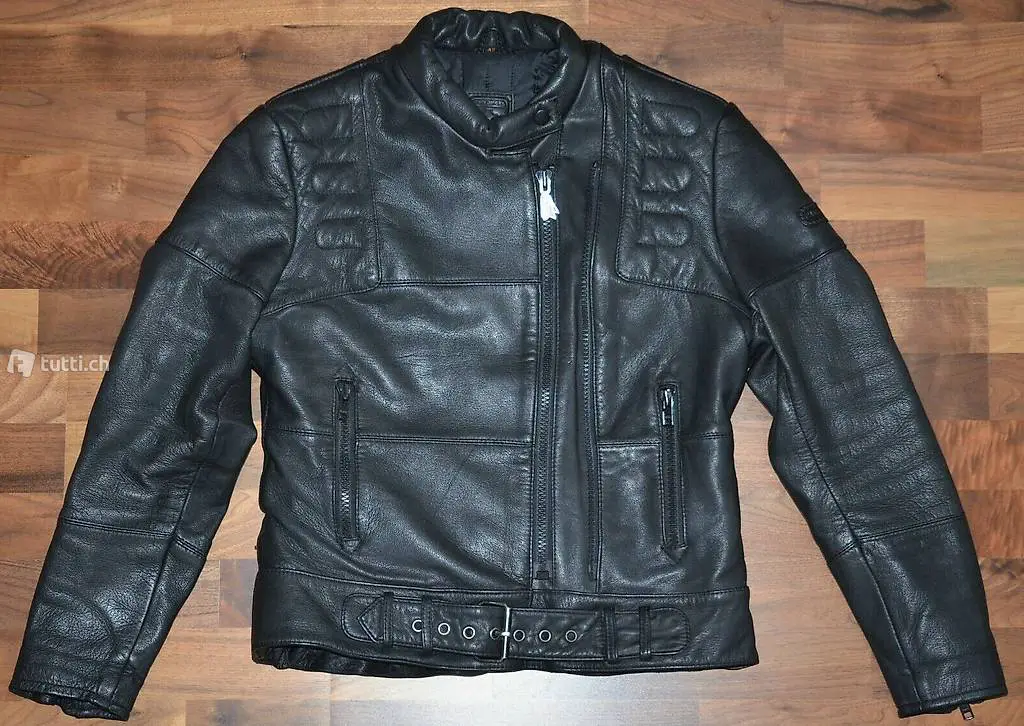 Neuwertiger Klassiker: LEDERJACKE Hein Gericke Hurricane, 40