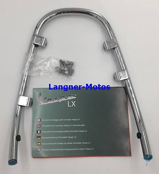 Stossstange vorne original PIAGGIO VESPA LX LXV 50-150 chrom