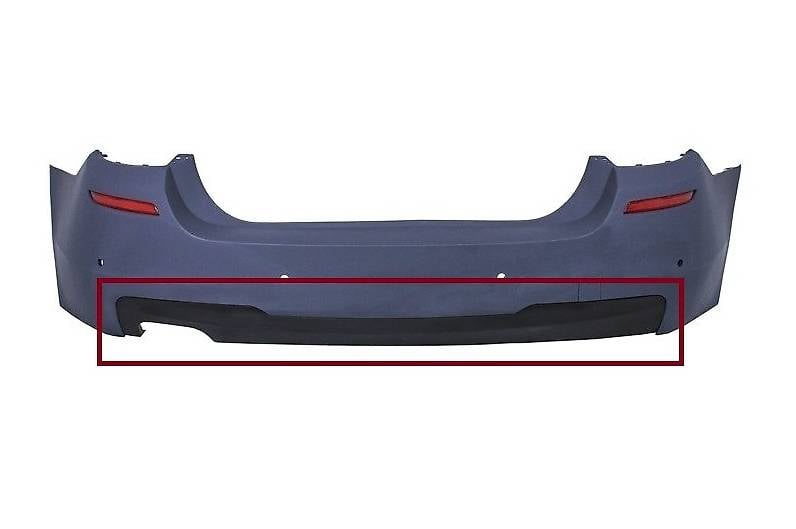 bmw f10 limousine pack m - diffuseur arrière