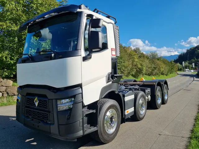 renault / renault trucks, c480 p8x4 evo, chassis-kabine
