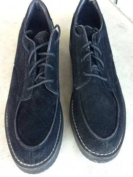 Skechers schwarze Veloursleder-Schuhe, Grösse 41 (26 cm)