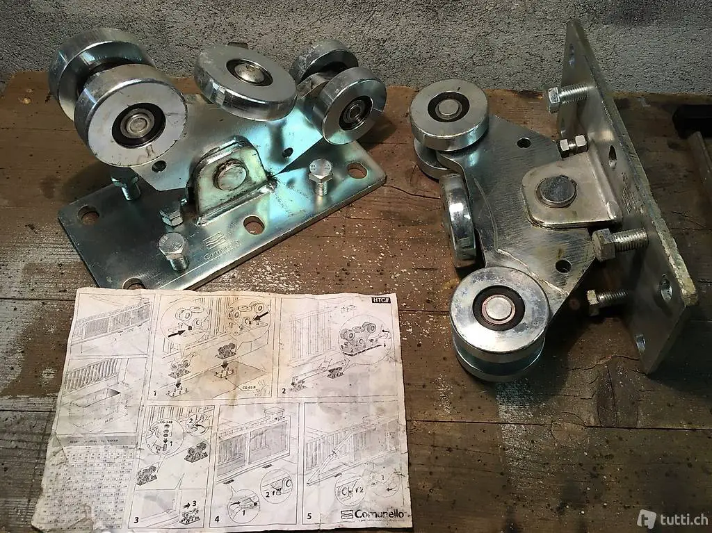 Carrelli per cancelli autoportanti Comunello