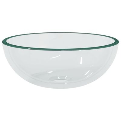  vidaXL Waschbecken Hartglas 30x12 cm SKU:345235