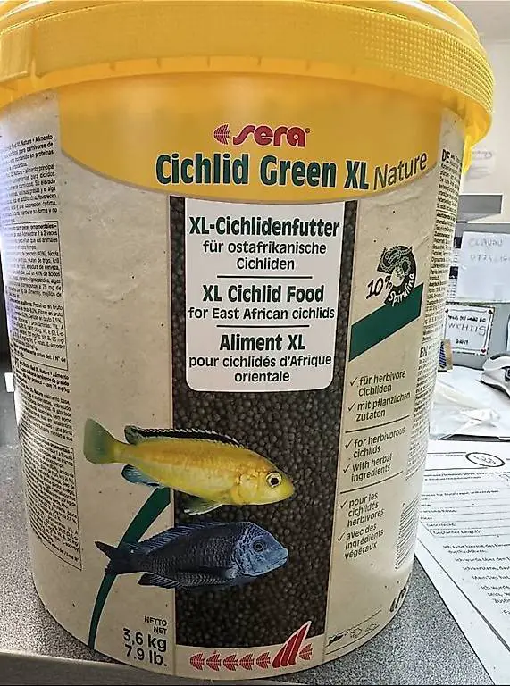 Sera Cichlid XL Sticks für grosse Barsche Buntbarsche