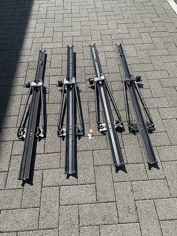 Abschliessbare Fahrradträger Dachträger mit je 2 Schlüssel