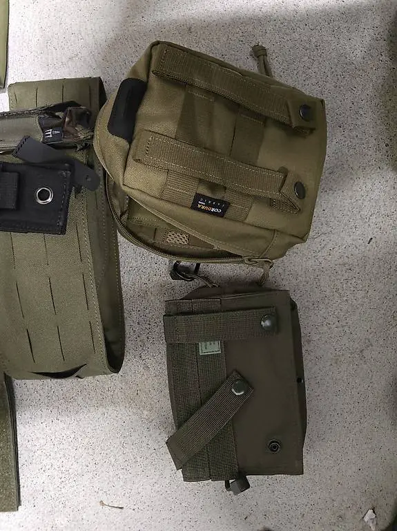 Plattenträger und Hüftgurt Airsoft Militär