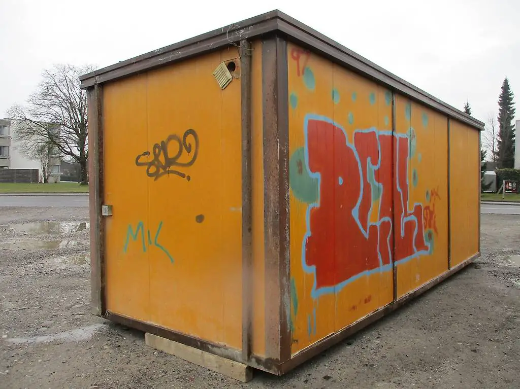 Container Hofladen Traktoren Werkstatt Bagger Garage Tiere