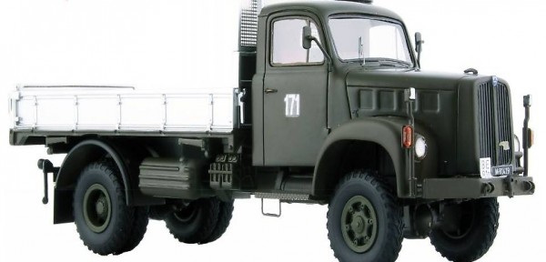 SAURER 2DM MILITÄRLASTWAGEN KIPPER 1:43 ATC