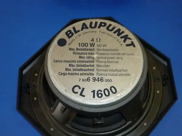 Blaupunkt 2x Einbaulautsprecher CL 1600 100 Watt Power