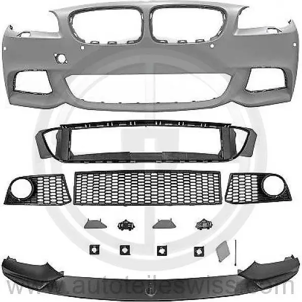 sport stossstange vorne, bmw 5 (f10, f11) , 10-13