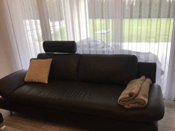 Echtledersofa 3er