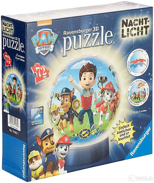  Spielzeug 3D-Puzzle, Nachtlicht Puzzleball (118427)