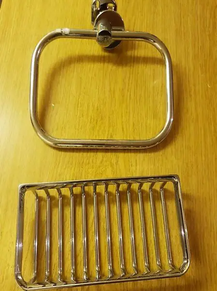 Designer Tuch - Halterung Shampoo Ablage