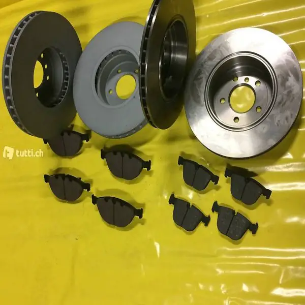  BMW 5ER E60,61,6ER E63,E64, KOMPLET BREMSEN VORNE + HINTEN