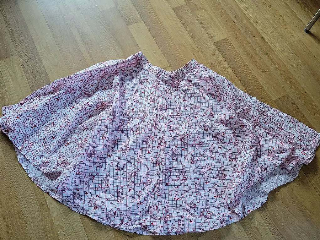 Mädchen Sommer Jupe, Gr. 134