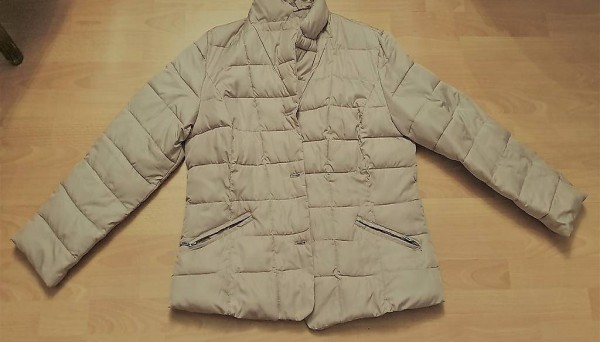 Steppjacke - Gr. 46 - beige