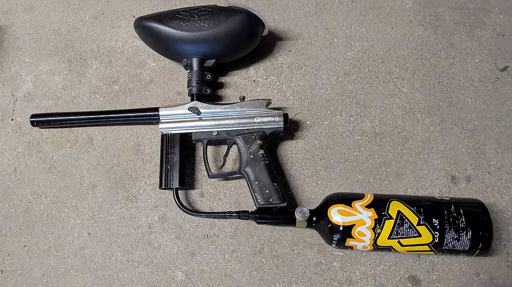 Paintball Set nur 5x gebraucht