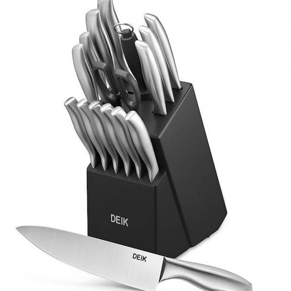  rofi Messerblock Messer Set, 16-tlg, Edelstahl