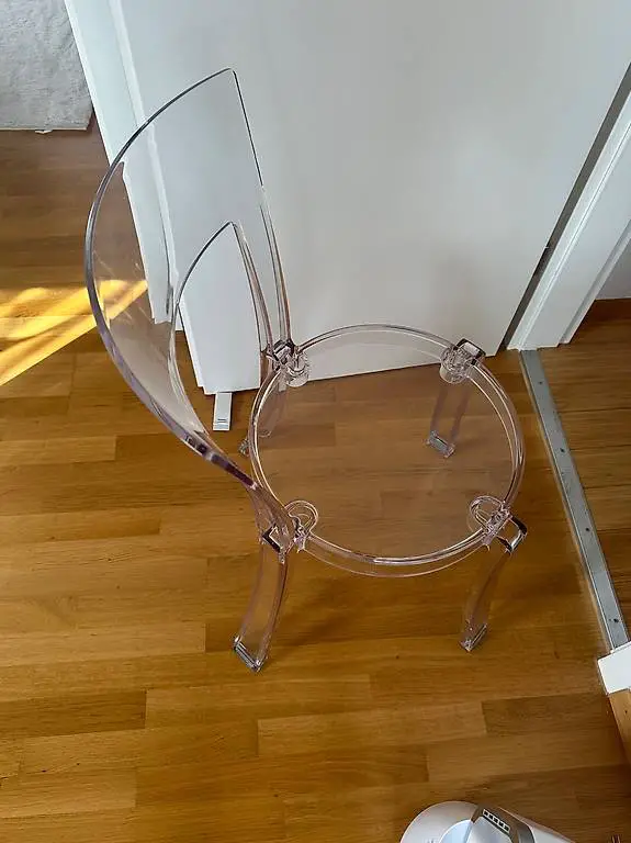Ikea Stuhl transparent