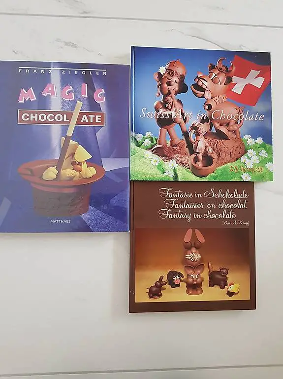 3 Fachbücher Chocolate
