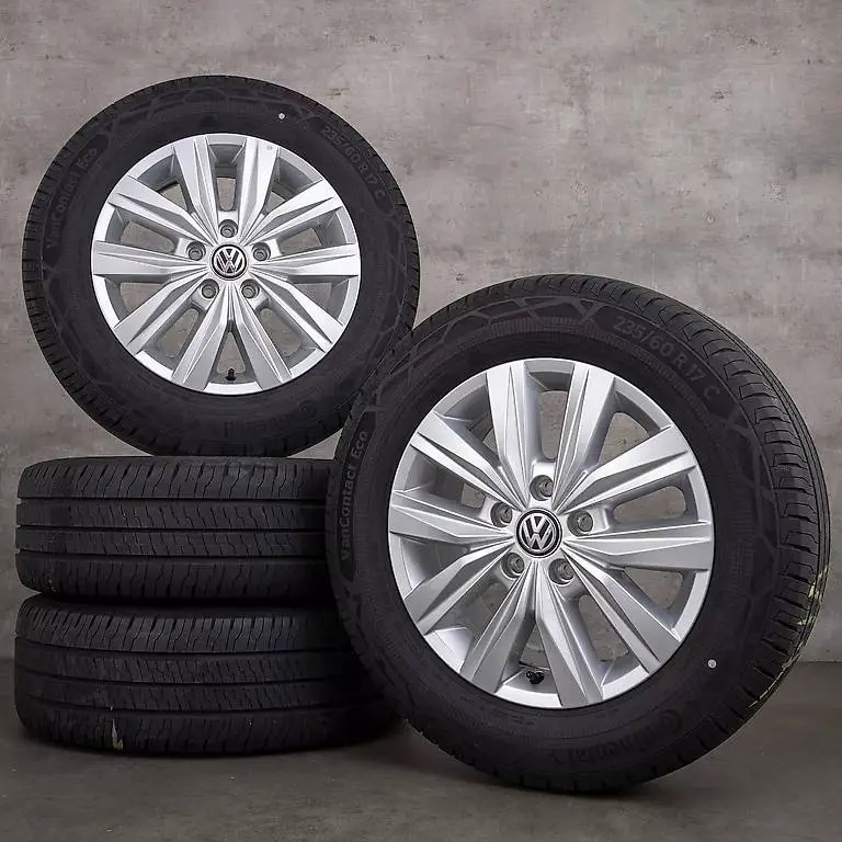 4 x Original VW Crafter / MAN TGE Alufelgen 17 Zoll Lismore