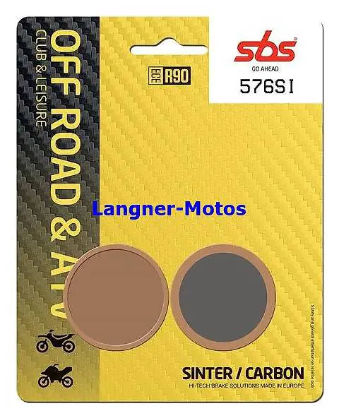 bremsbelag sbs 576 si yamaha yfm 250, ytm 200-225