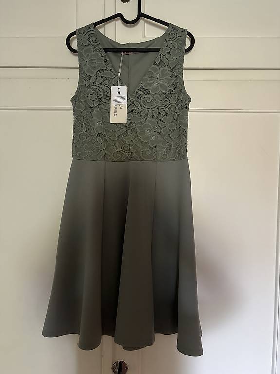 Cocktailkleid slat grey Grösse M