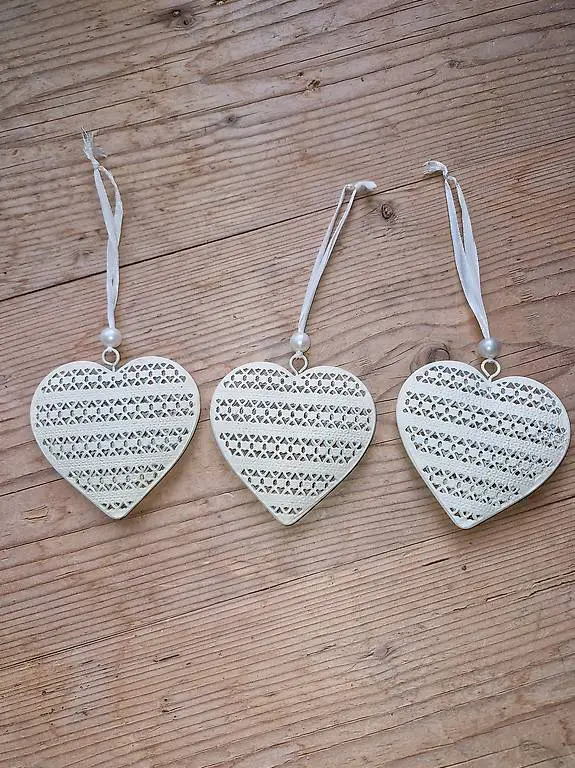 Dekoanhänger Herz Shabbychic