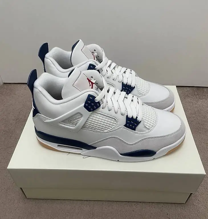 Jordan 4 Navy (Adidas, Nike Dunk, Asics)