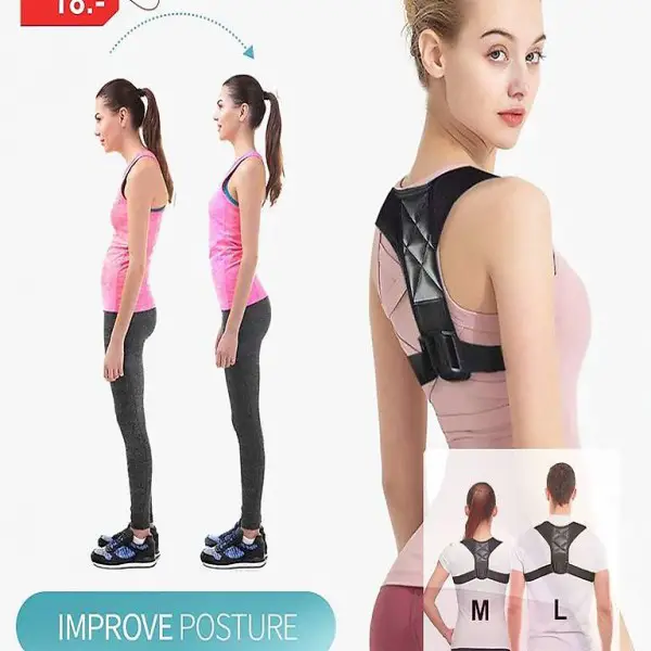  Correttore Postura Schlüsselbein Körperhaltung Rückenstütz