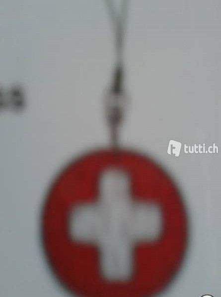 Händy - Anhänger Schweiz (Handarbeit)