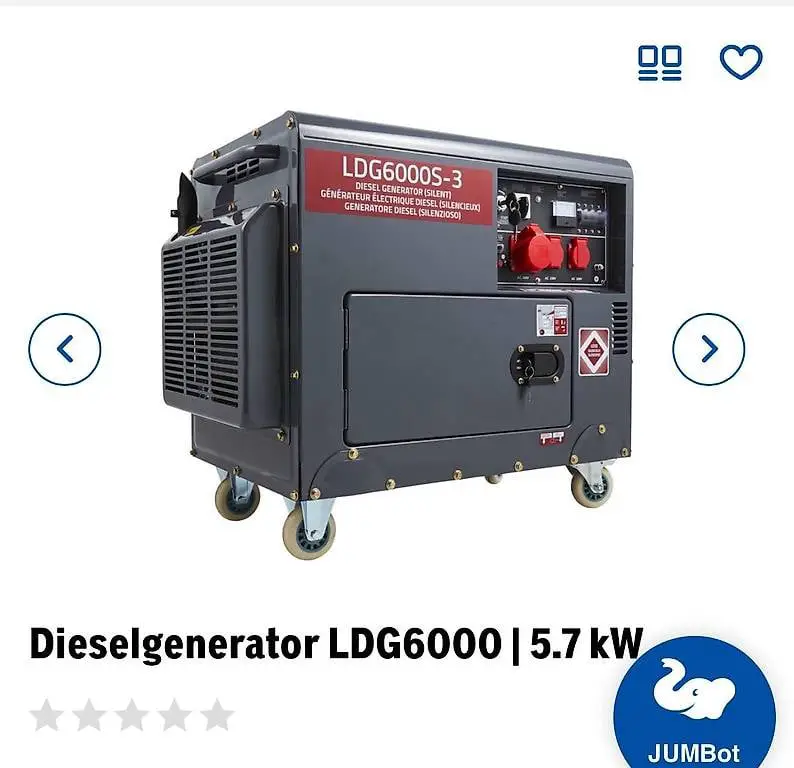 Diesel Generator Ldg6000