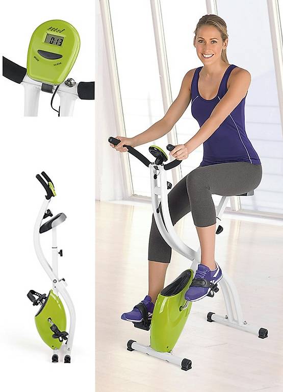 Heimtrainer Fitness-Bike Indoor Klappbar Mobil