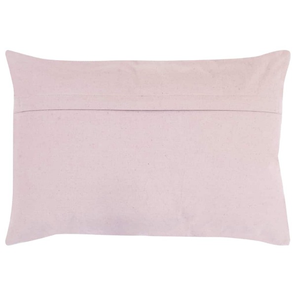  Kissen 2 Stk. mit Muster Handgefertigt 40 x 60 cm Taupe