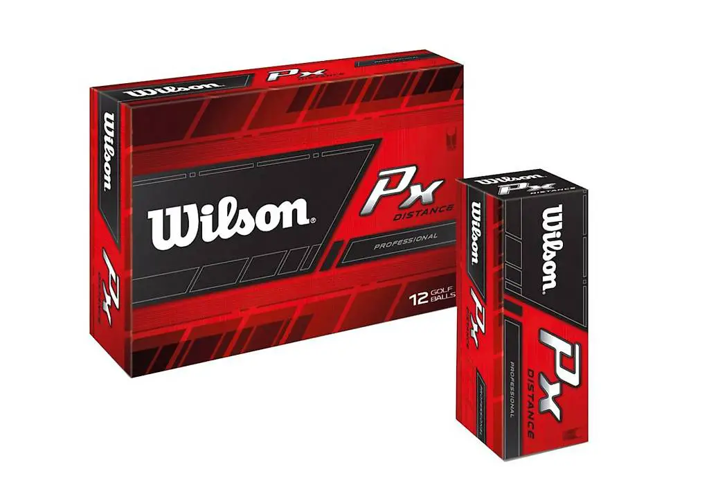 Wilson PX Distance Golfbälle, 12 Stk.