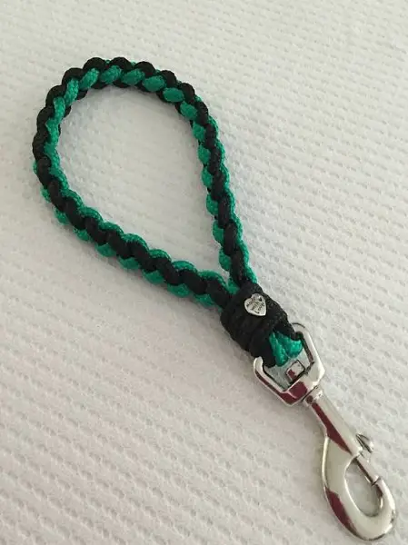 Hunde Kurzleine geflochten / Handschlaufe (NEU)