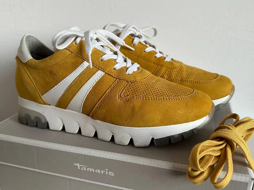 Tamaris Damen Sneaker, neuwertig, Grösse 38