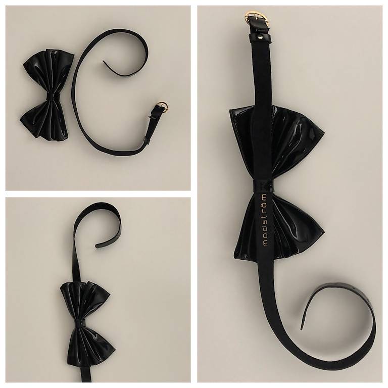 Ledergürtel Modström mit Schleife NEU