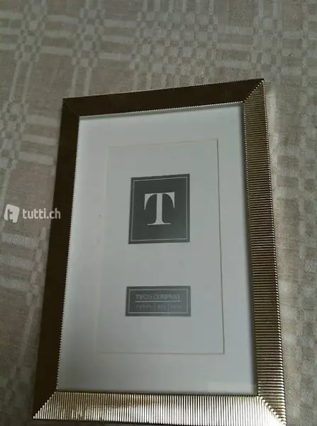 Superbe cadre photo argenté NEUF