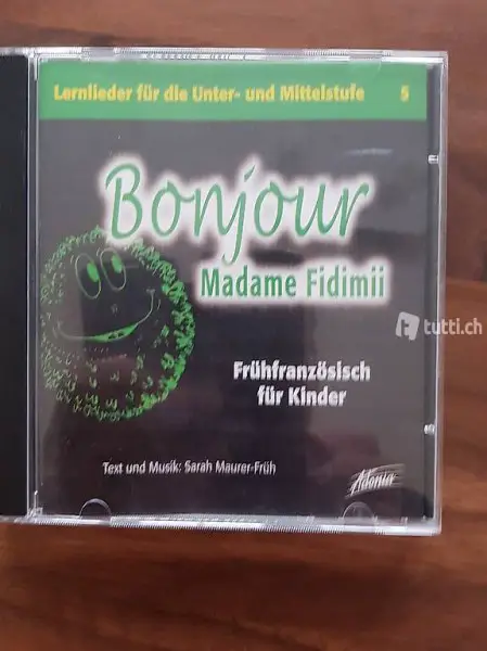 Hörspiel CD s Madame Fidimii Bonjour