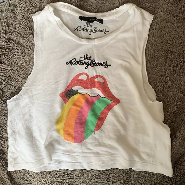 Rolling Stones Top Grösse XS-S