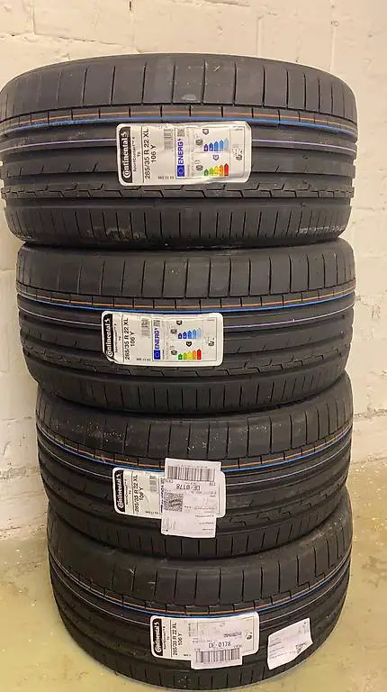 Neu Continental Sport Contact 7 295/35.R22 & 335/25.R22